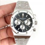 (BF) Swiss 7750 Royal Oak Audemars Piguet Replica Watch - Stainless Steel Black Dial